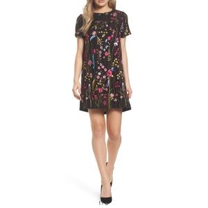 FELICITY & COCO Rose Embroidered Shift Dress XSP